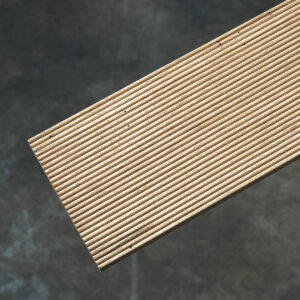 Terrassendielen aus Eiche natur/geriffelt